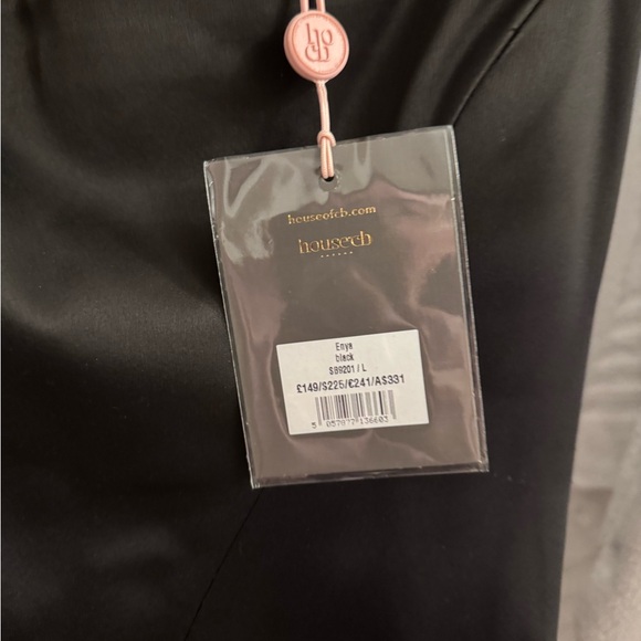 House of CB Enya Black Corset Mini Dress - Picture 10 of 10